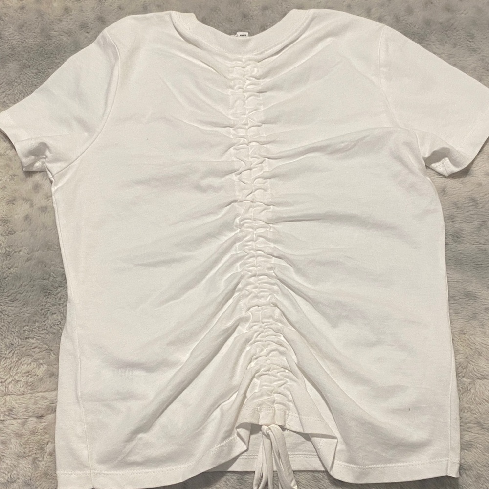 Daze Women's White Short Sleeve Tee